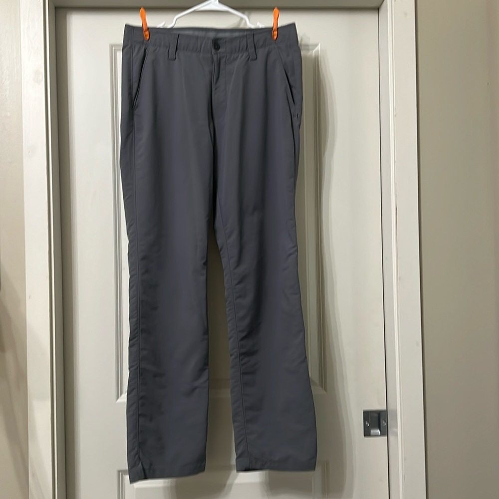 Under Armour. Gray. Golf Pants. 34x32